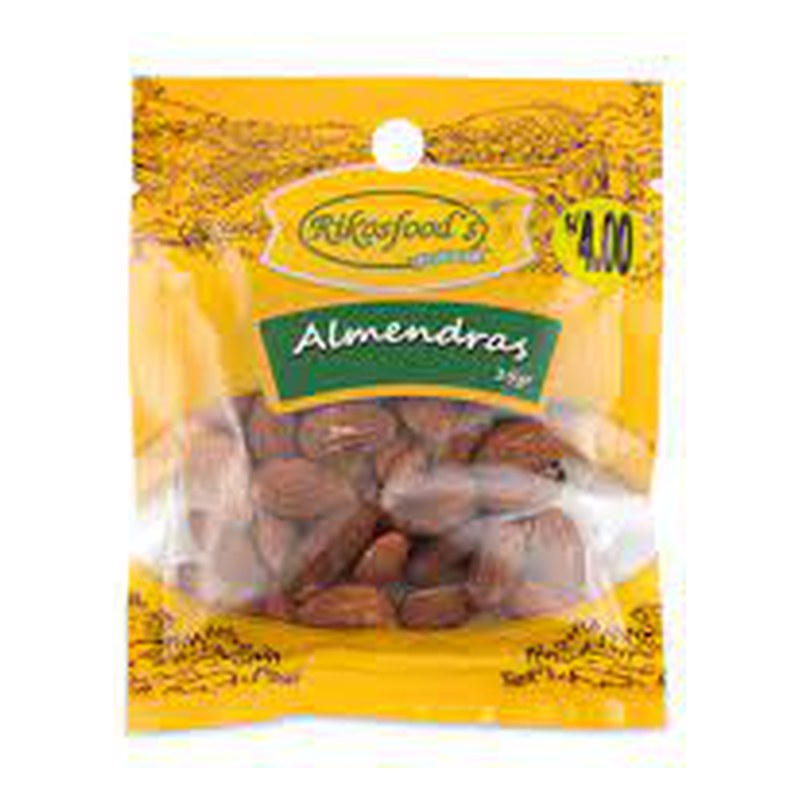 ALMENDRAS TOSTADAS RIKOSFOODS 35G