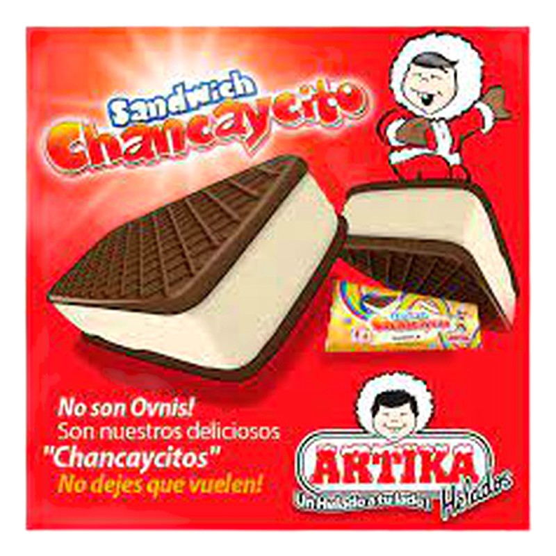 HELADO ARTIKA CHANCAYCITO DE VAINILLA 43G