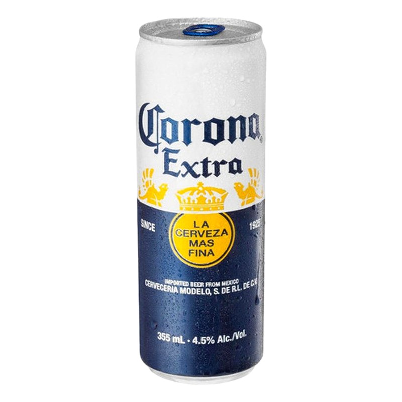 CERVEZA CORONA EXTRA LATA X UND 355ML 