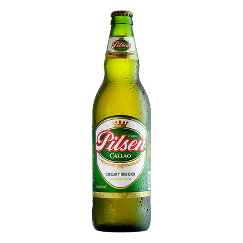 CERVEZA PILSEN BOTELLA X UND 630ML 