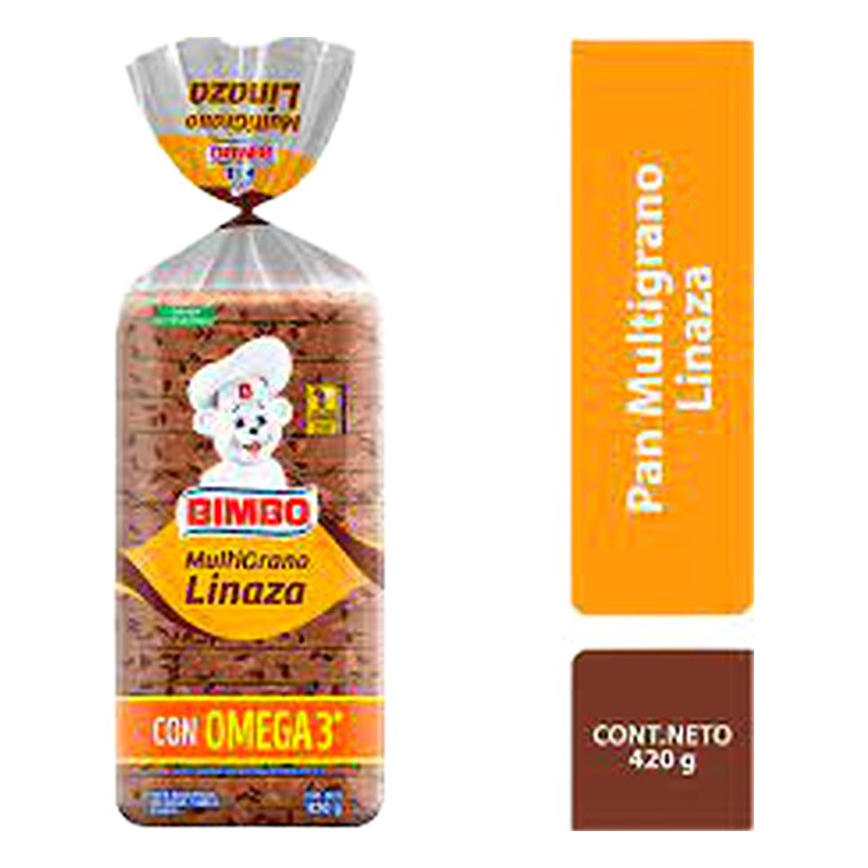 BIMBO PAN LINAZA 420G 