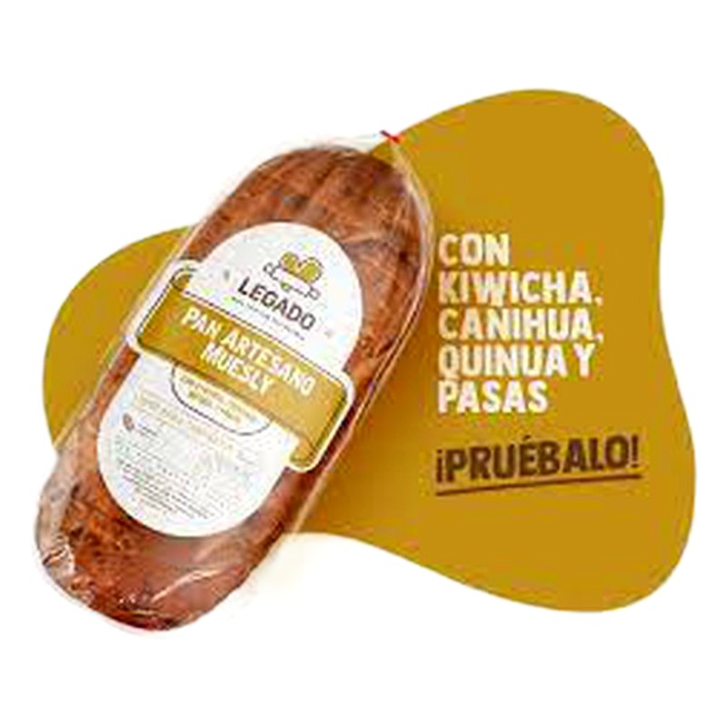 PAN LEGADO ARTESANO MUESLY 300G