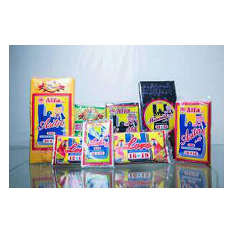 BOLSA DE BASURA NEGRA ALFA 26X40 (PQ.MEDIANAS)