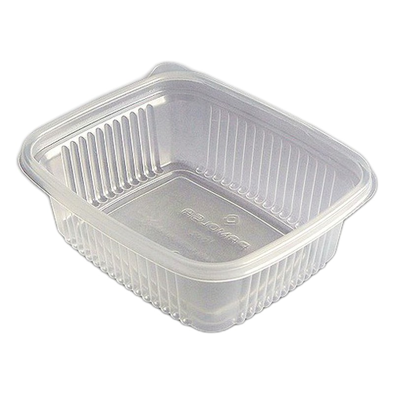 PLATA DE MENU TRANSAPARENTE 25 UND (CT5 DELI)