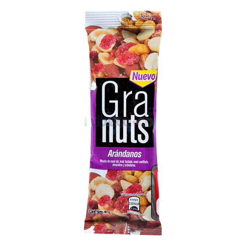 GRANUTS ARANDANOS 50G