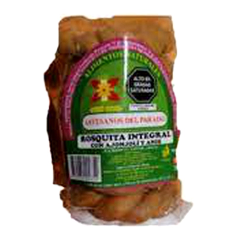 ROSQUITAS INTEGRALES DEL PARAISO CON AJONJOLI Y ANIS 80G 