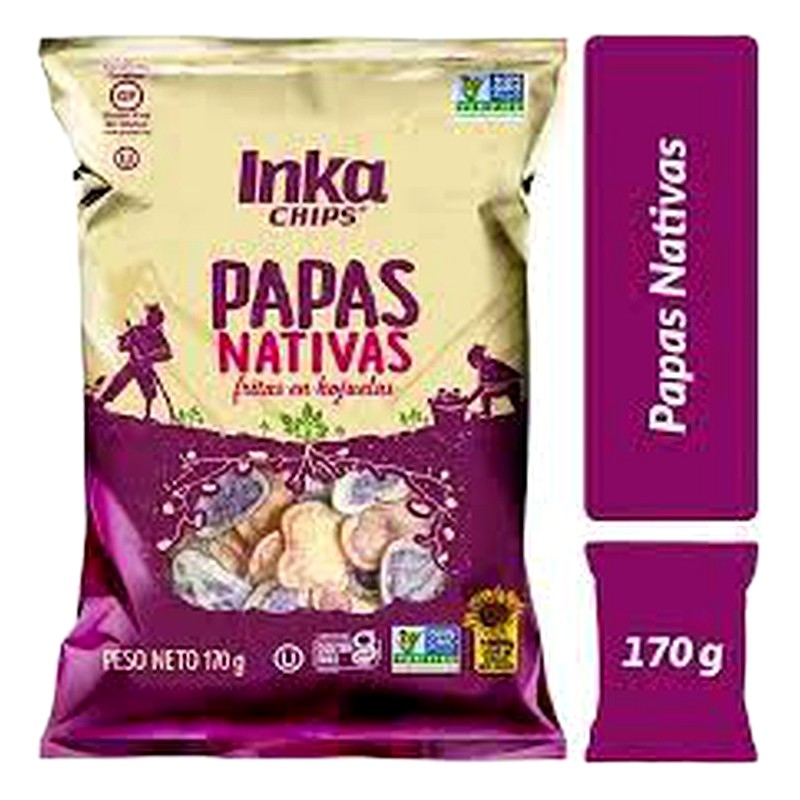 INKA CHIPS PAPAS NATIVAS 170GR