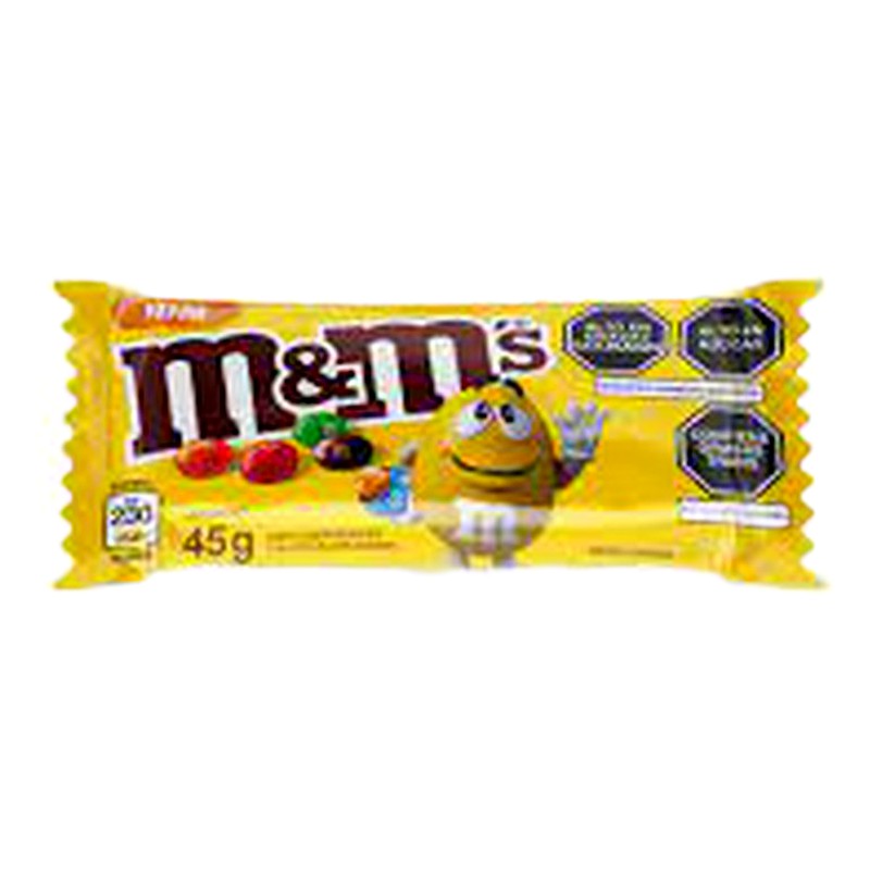 M&amp;M CHOCOLATE CON RELLENO DE MANI 45G 