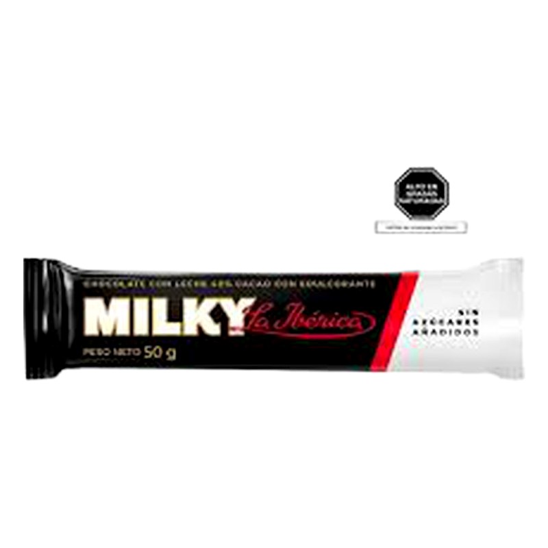 MILKY LA IBÉRICA SIN AZUCAR 50G