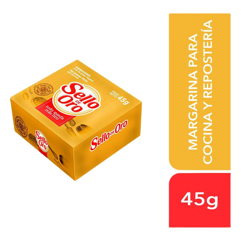 MARGARINA SELLO DE ORO 45G 