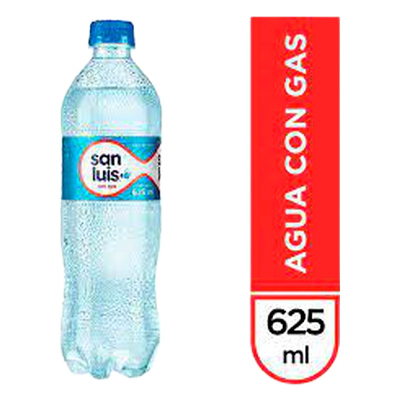 SAN LUIS CON GAS 625 ML 