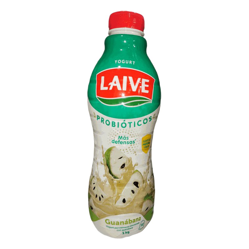 YOGURT LAIVE GUANABANA 1L 