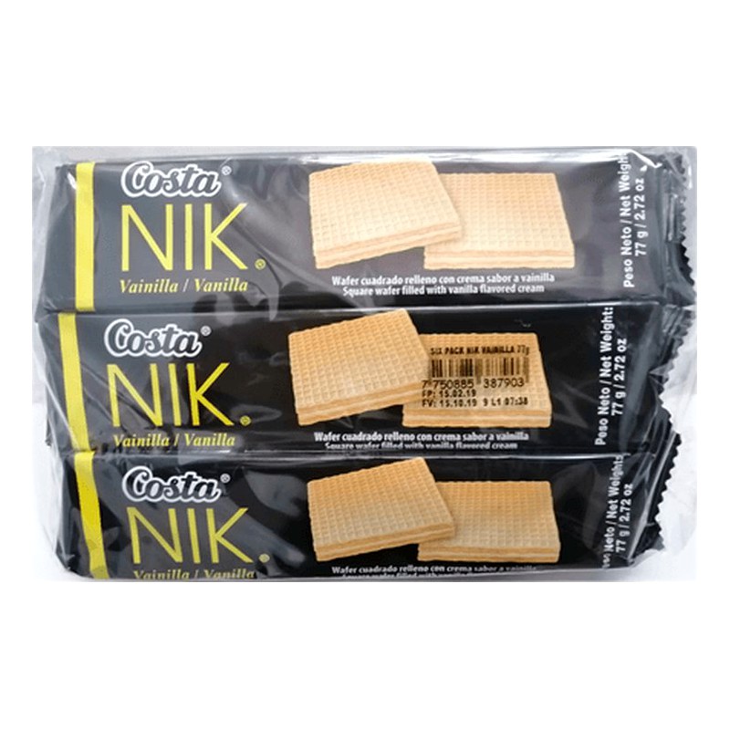 NIK DE VAINILLA X PAQUETE 72G 