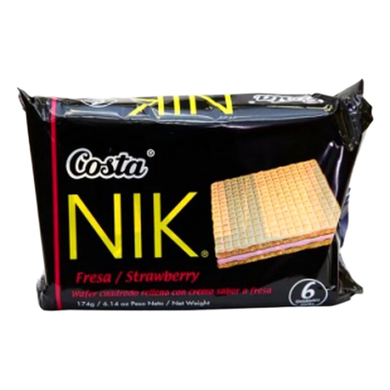 NIK FRESA CHICA X PAQUETE 162G