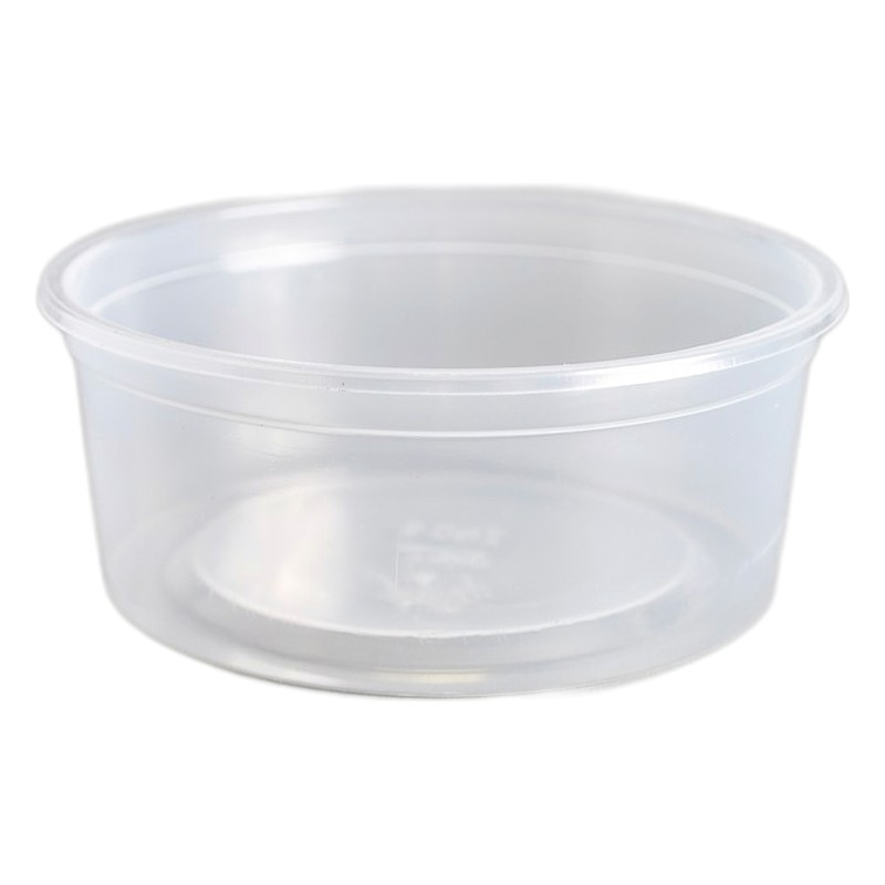 ENVASE 6 OZ TRANSPARENTE PARA MAZAMORRA (SAN GABRIEL) 1 CIENTO 