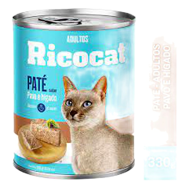 RICOCAT ADULTO PATE PAVO E HIGADO 330G