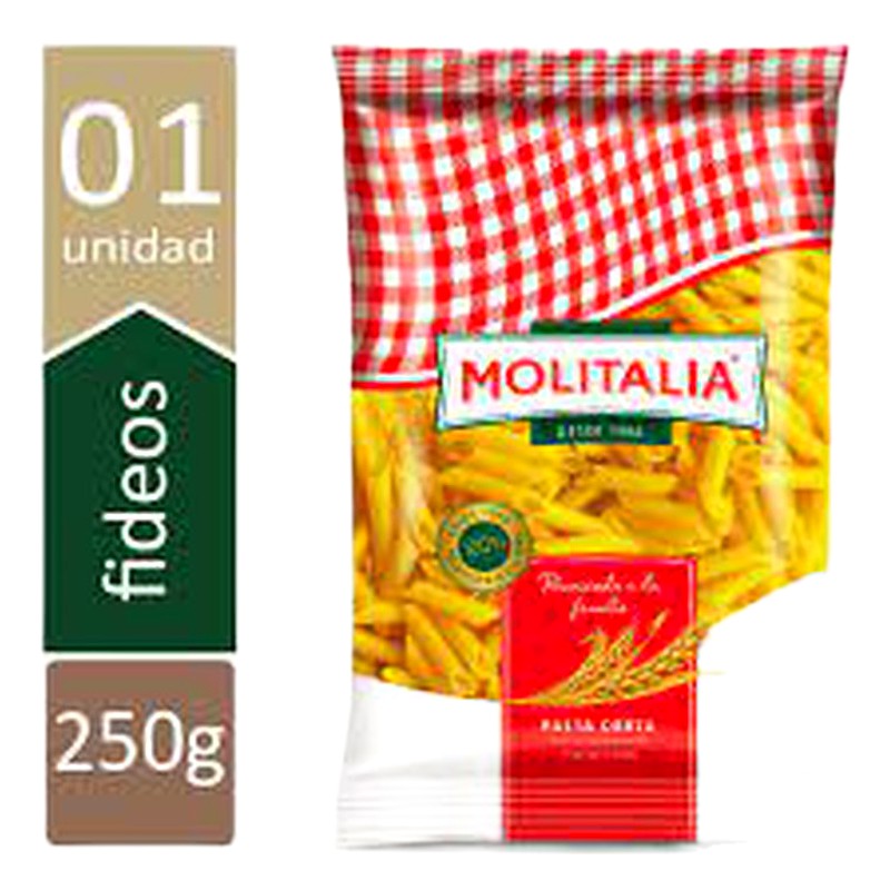FIDEOS MOLITALIA PLUMILLA 250G 