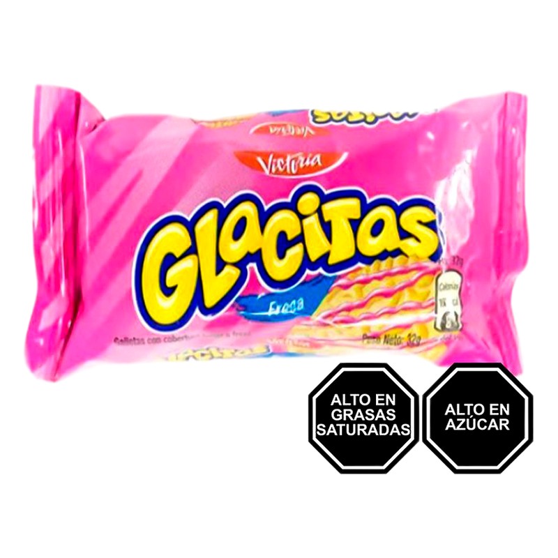 GLACITAS SABOR FRESA 32G