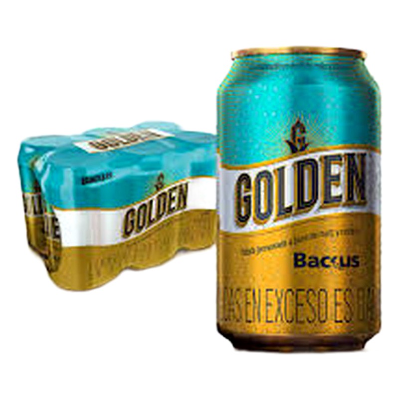 CERVEZA GOLDEN SIX PACK 355ML 