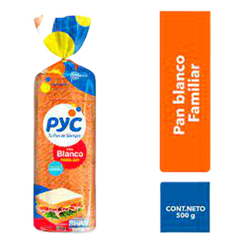 PAN PYC BLANCO FAMILIAR 500G 
