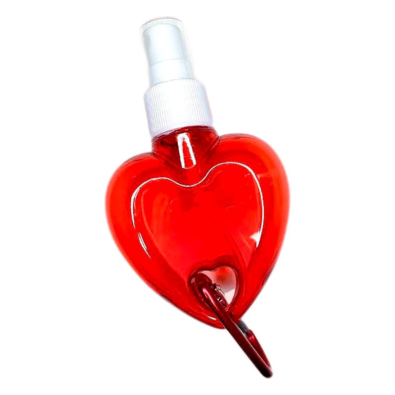 ATOMIZADOR FORMA CORAZON CON GANCHO 