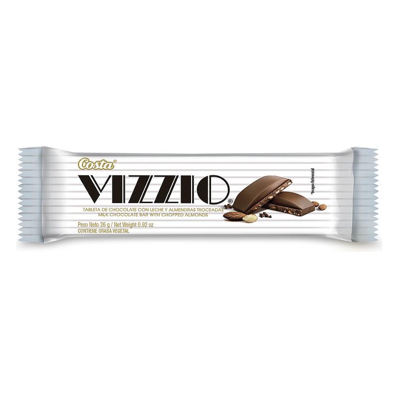 VIZZIO TABLETA DE CHOCOLATE  26G