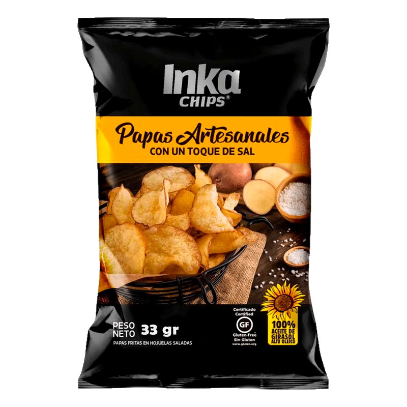 INKA CHIPS CON UN TOQUE DE SAL 36G