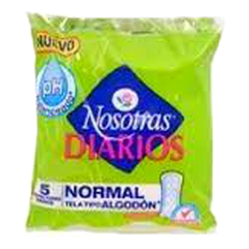 NOSOTRAS DIARIAS NORMAL 5 TOALLITAS 