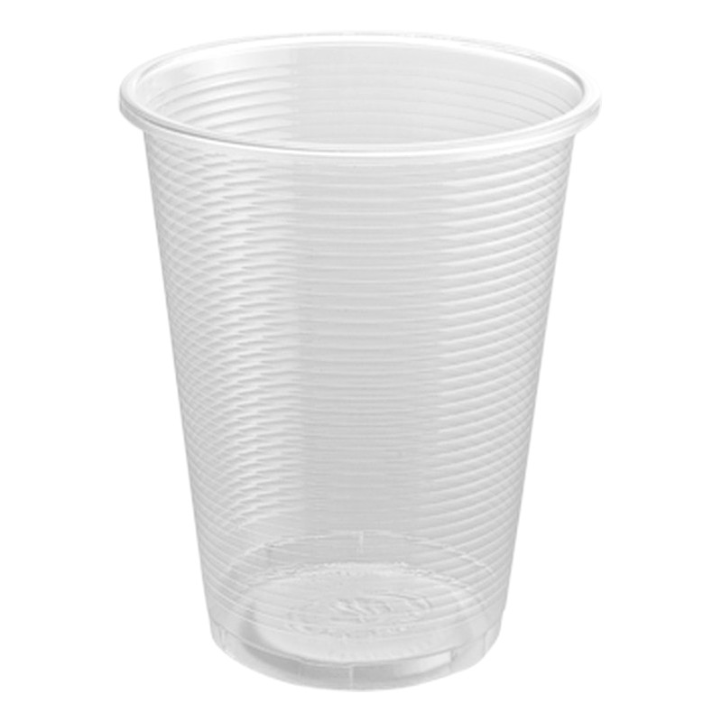 VASO TRANSPARENTE EL AZULITO 10 OZ (1.CIENTO)