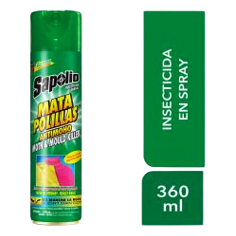 MATA POLILLAS SAPOLIO  360ML 