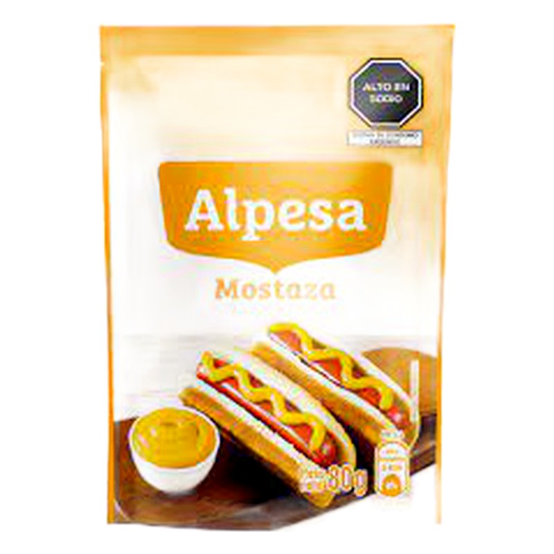 MOSTAZA ALPESA 80G. 