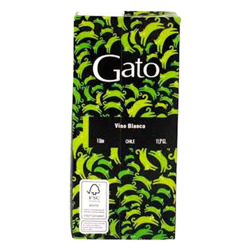 VINO BLANCO GATO 1LT.