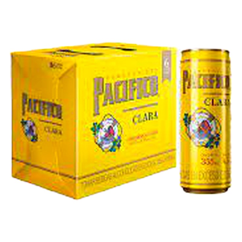 "OFERTA " CERVEZA PACIFICO LATA SIX PACK  355ML 