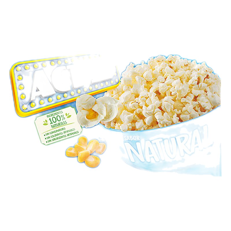 PALOMITAS DE MAÍZ SABOR NATURAL 80G