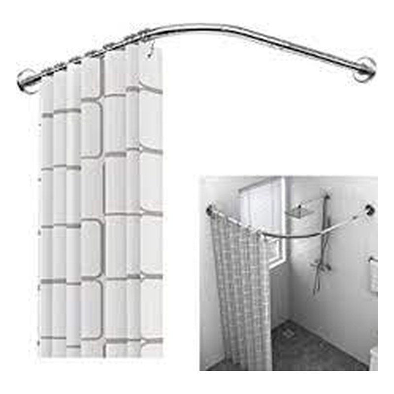 CORTINA MEDIANA PARA DUCHA (183 CM X 183 CM )