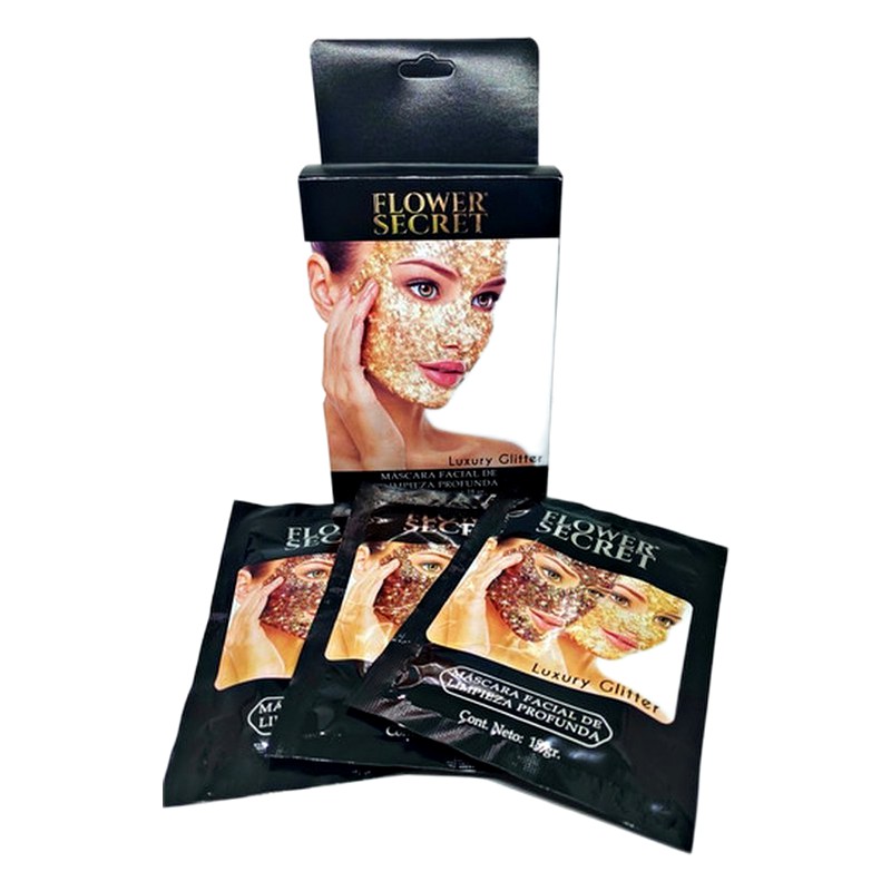 MASCARA DE LIMPIEZA PROFUNDA LUXURY GLITTER 18 G 