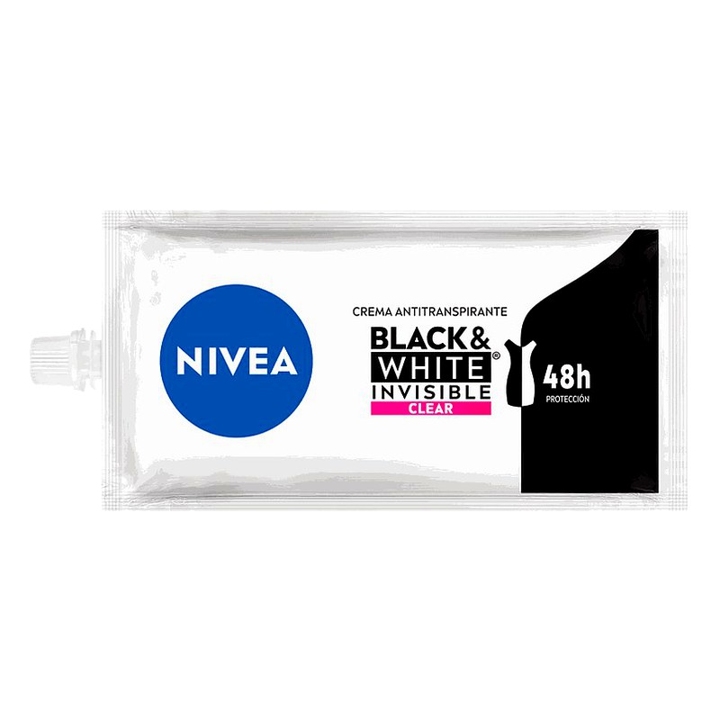DESODORANTE NIVEA INVISIBLE CLEAR 48H SACHET 10ML 