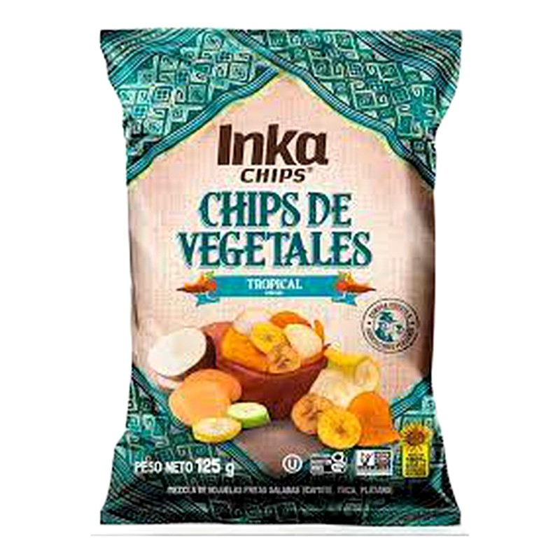 INKA CHIPS TROPICAL 125G 