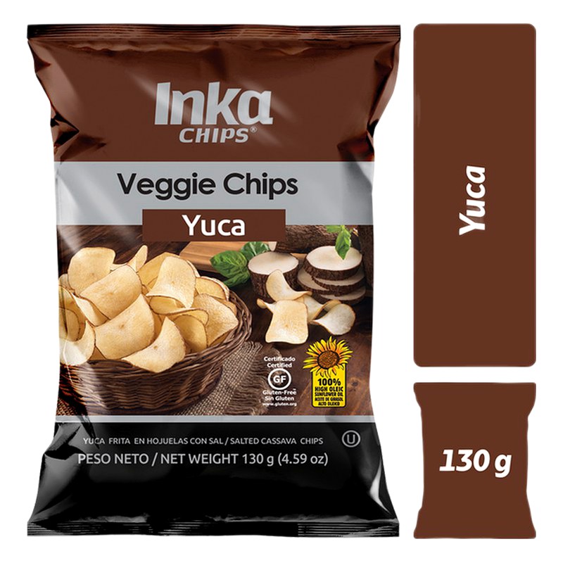 INKA CHIPS YUCA 130G 