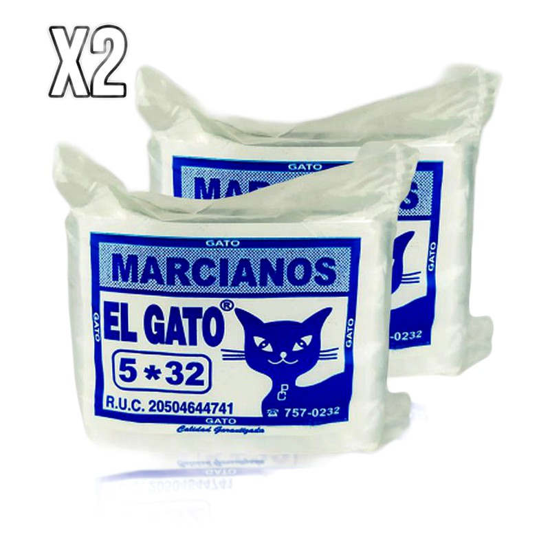 BOLSA DE MARCIANOS EL GATO 5X32