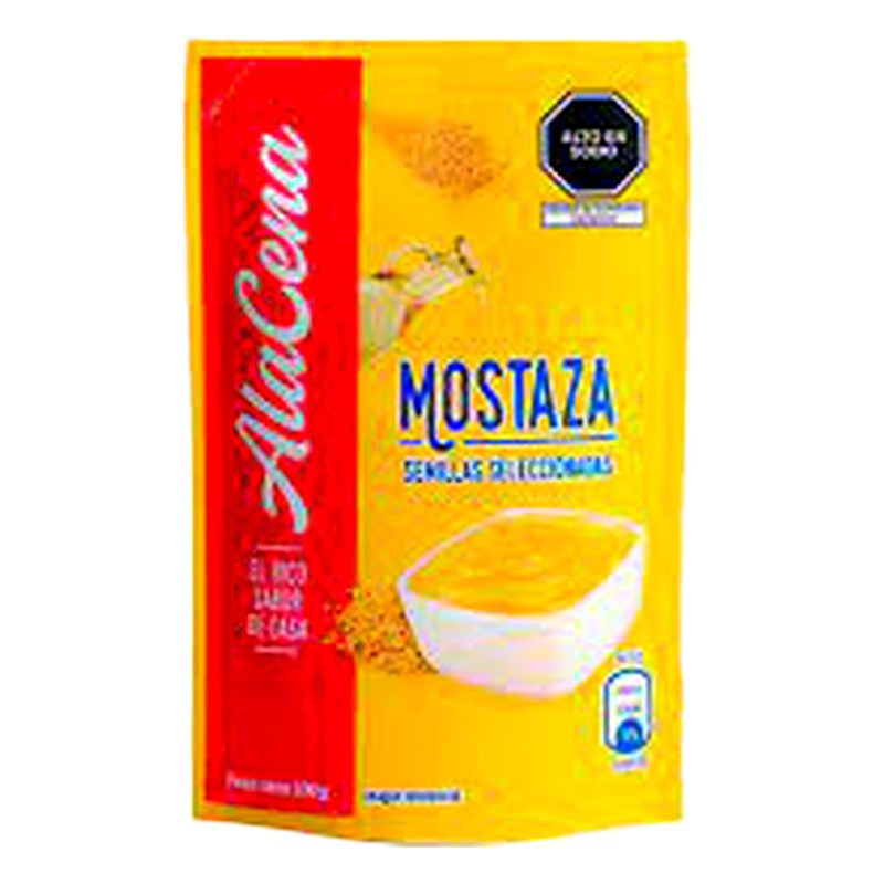 OFERTA MOSTAZA ALACENA 100G.