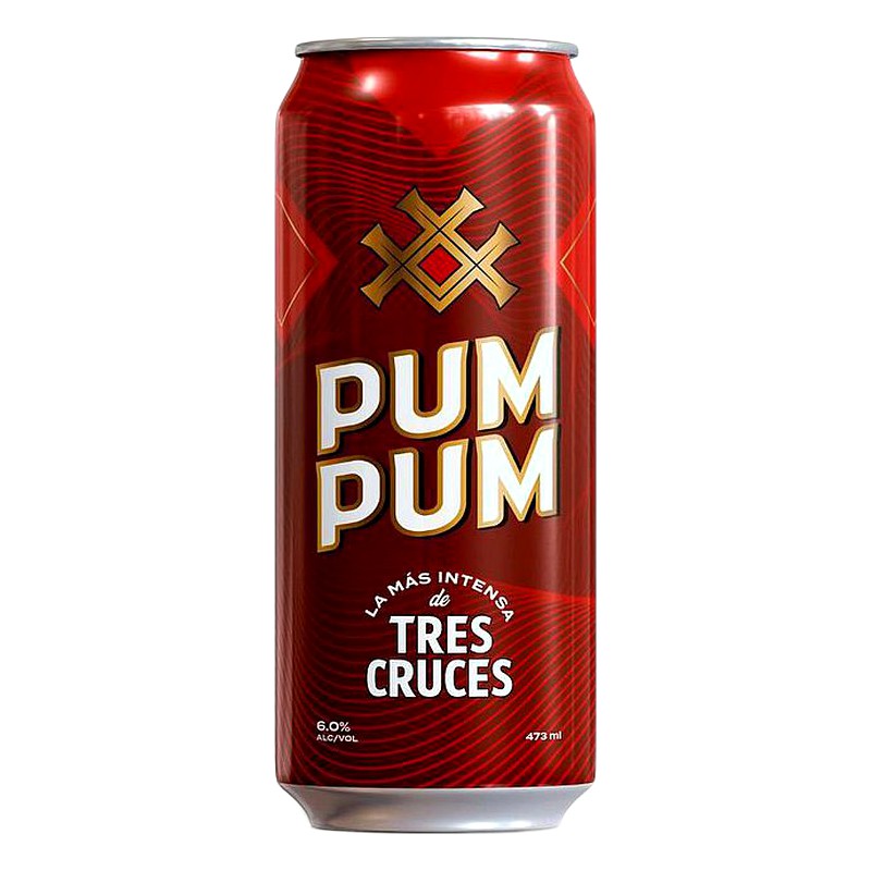 TRES CRUCES PUM PUM LATA 473 ML X UND 