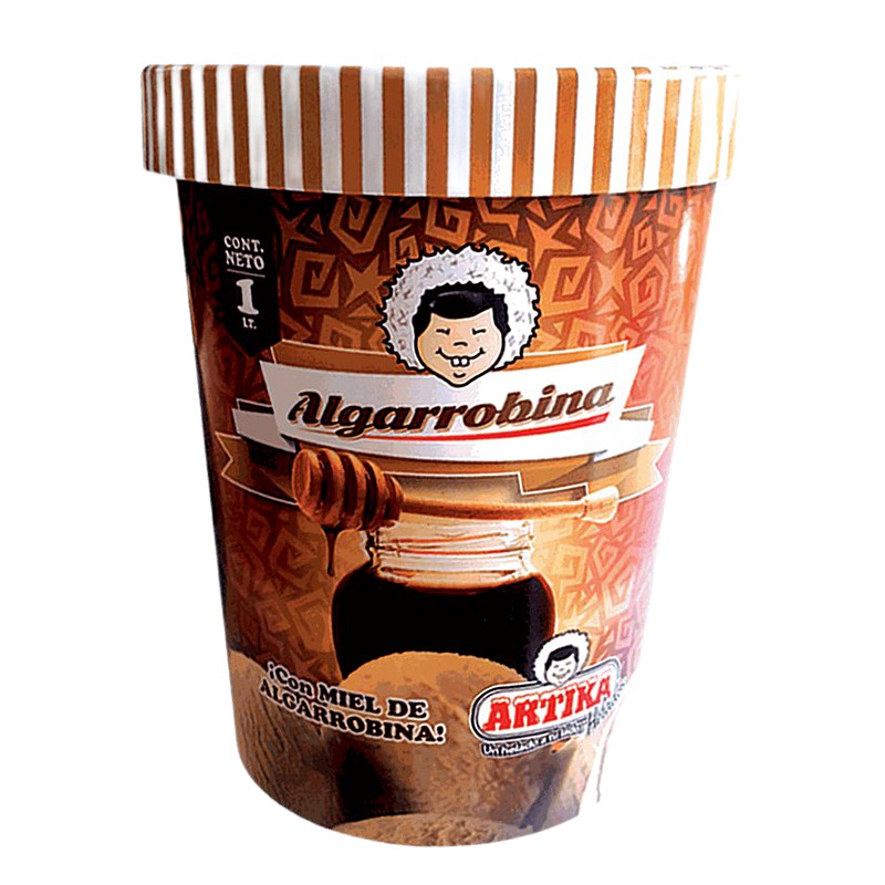 HELADO ARTIKA ALGARROBINA 1L