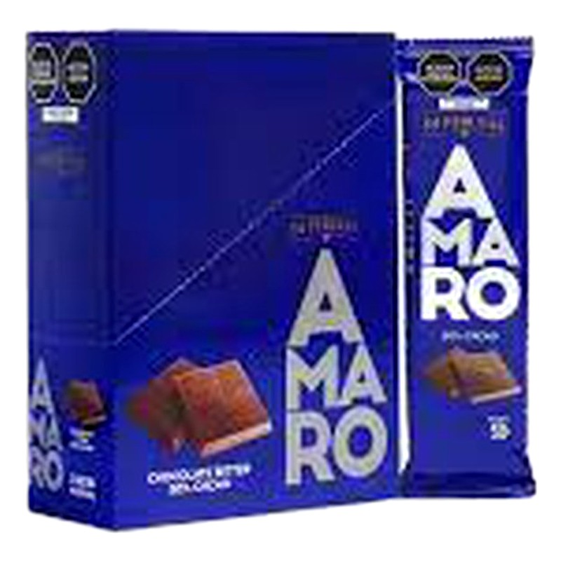 CHOCOLATE AMARO 50G.