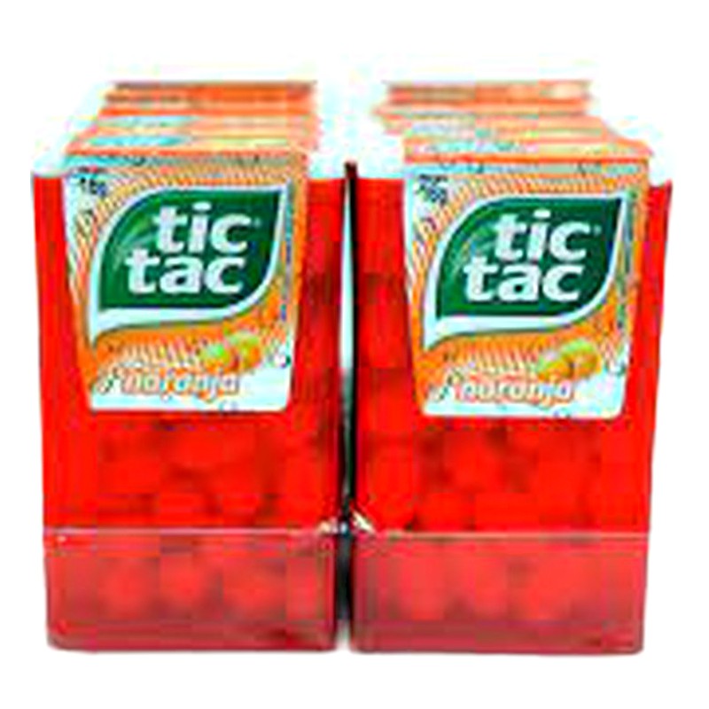 TICTAC NARANJA 16G.
