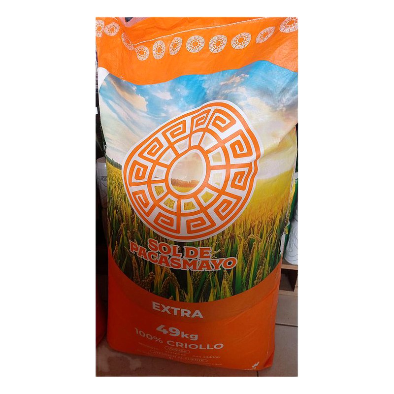 ARROZ  EL SOL DE PACASMAYO EXTRA X SACO DE 49 KG 