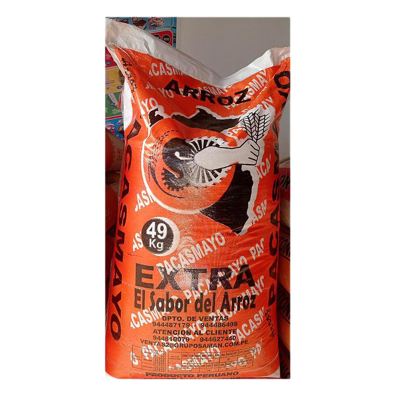 ARROZ PACASMAYO EXTRA X SACO DE 49 KG 