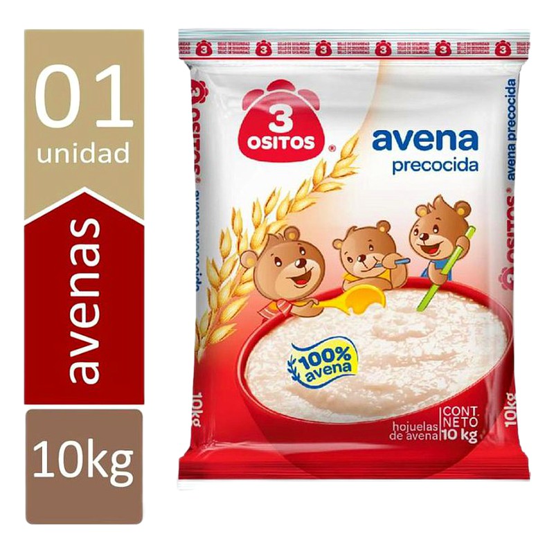 AVENA PRECOCIDA 3 OSITOS DE 10KG 