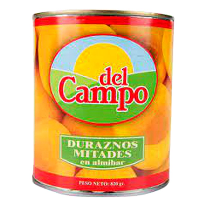 CONSERVA DE DURAZNO DEL CAMPO 820G 