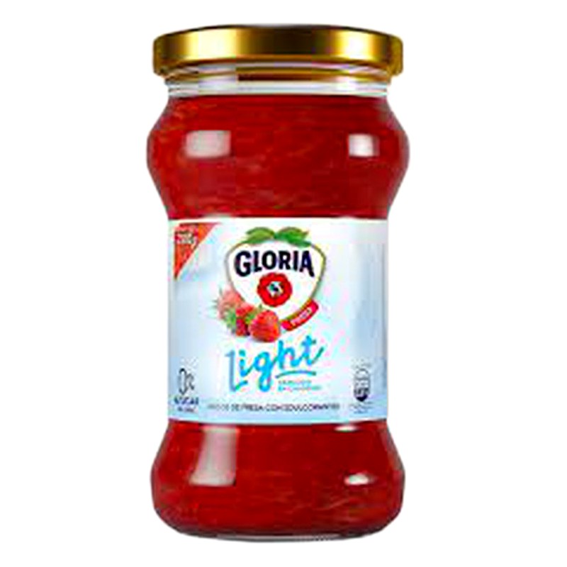 MERMELADA DE FRESA GLORIA LIGHT POTE 200G 